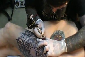 Tattooing Bulgarian Milf Masturbation